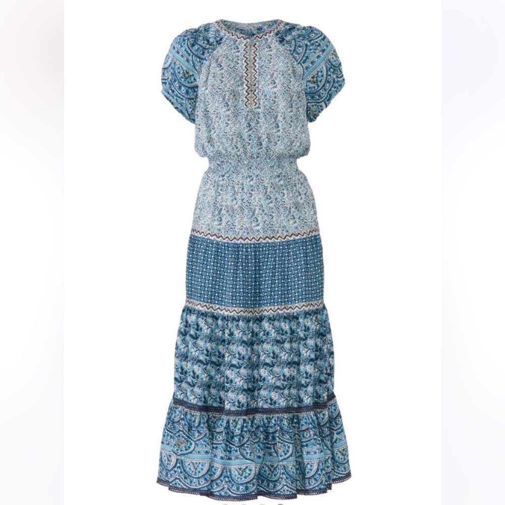 Sea New York Blue Bella Midi Dress in Orchid - Picture 11 of 14